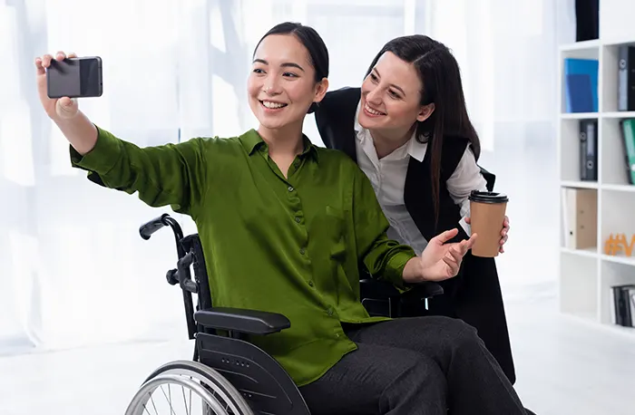 professional disability caring about